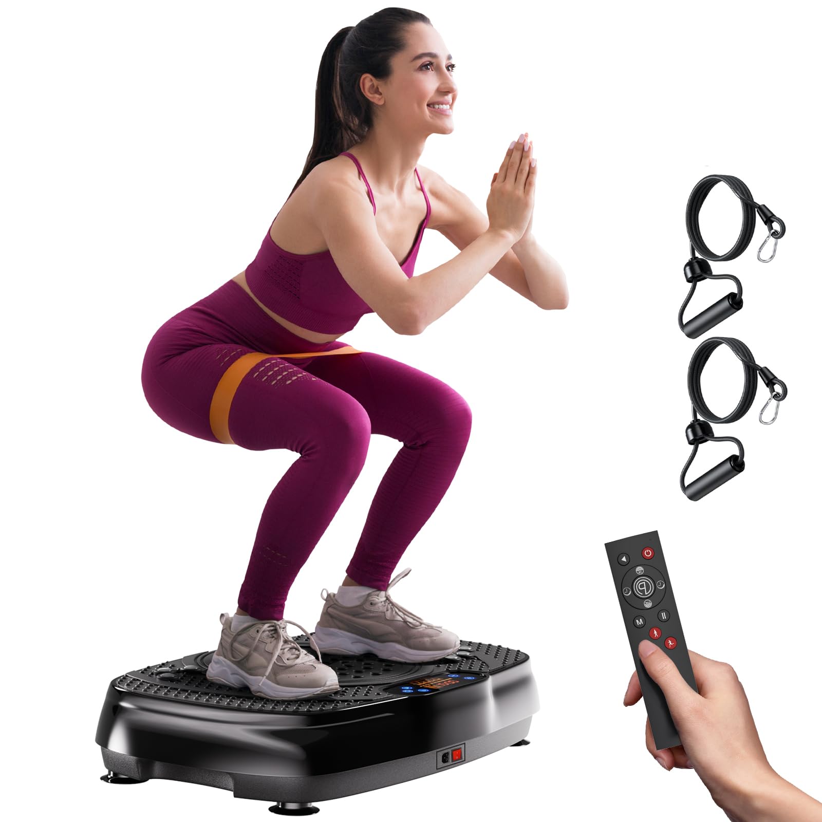 Photo 1 of ***FACTORY SEALED*** Vibration Plate Exercise Machine: TISSCARE Vibrating Plates for Weight Loss and Lymphatic Drainage, 400lbs Shake Plate Whole Body Workout Platform for Home Fitness Fat Burner Gifts for Women Men