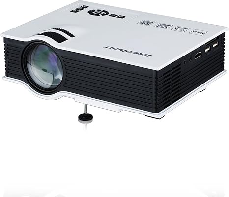 Excelvan® UC40 - Mini proyector portátil LED Home Cinema (800 ...