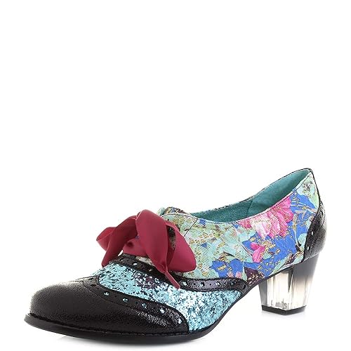 Poetic Licence by Irregular Choice Damen Corporate Beauty Brogues Rose