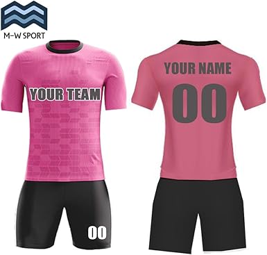 pink soccer uniforms