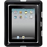Pyle Universal iPad Waterproof Case, Marine Water Resistant IPX8 Outdoor Rugged Heavy Duty Tough Durable Shockproof Dustproof Protective Case with Screen Protector and Headphone Jack (Black)