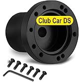 Golf Cart Steering Wheel Adapter for Club car DS Golf Carts Mounting Adapter (Including Installation Tools)