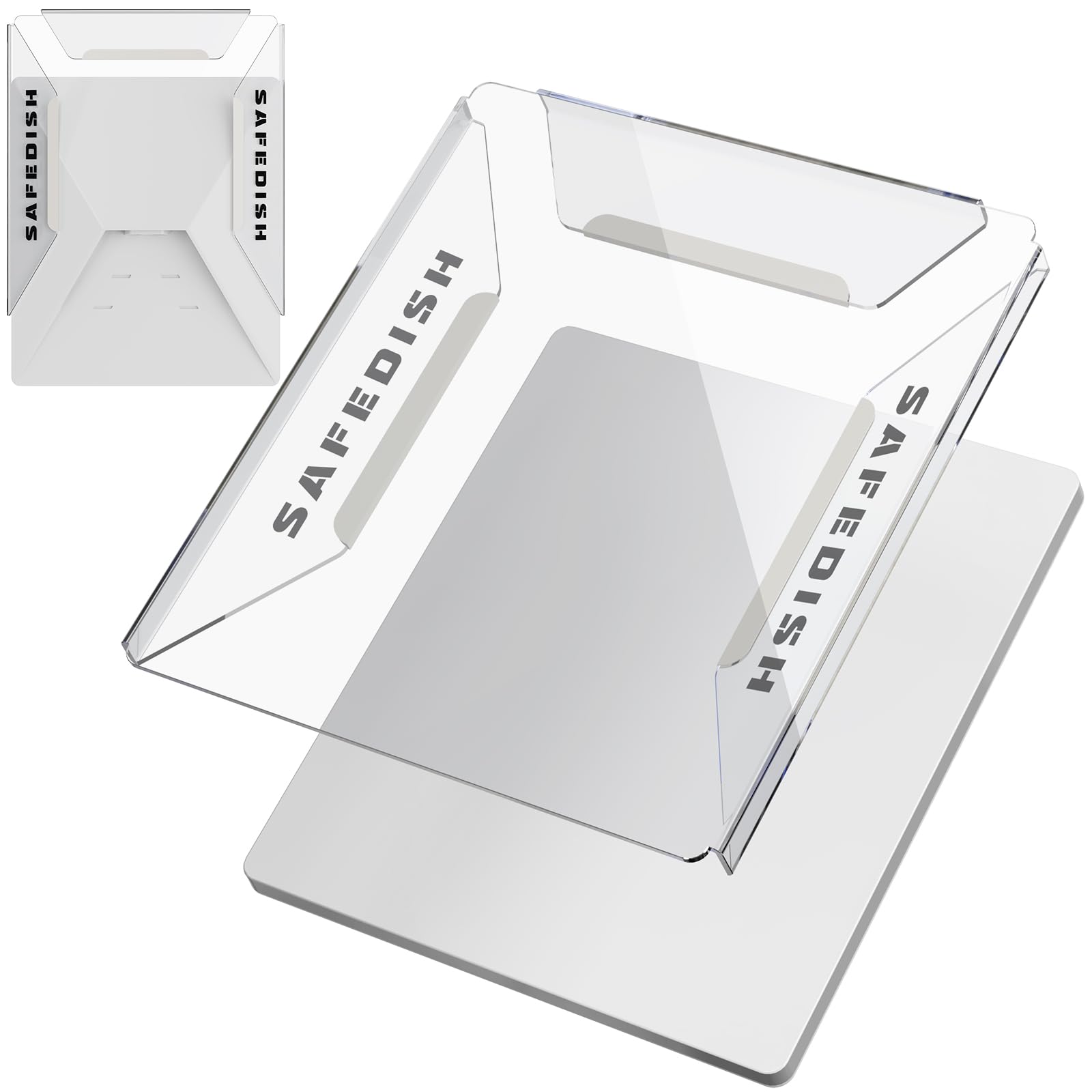 Photo 1 of SafeDish Dish Protector for Starlink Mini, Polycarbonate (PC) Hail Protective Cover Compatible with Starlink Dish, UV Resistant, Durability Improved Hail Protector, Accessory for Starlink Mini
