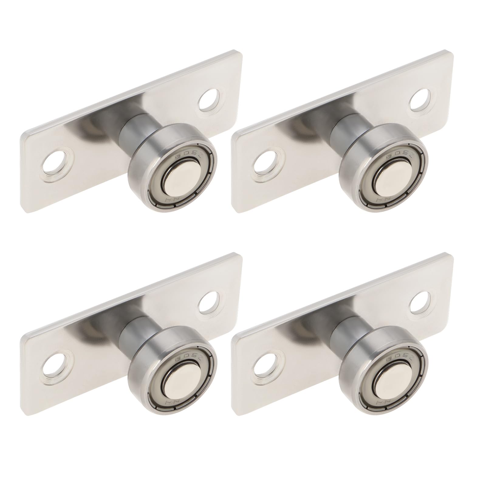 The Lord of the Tools 4pcs Sliding Door Floor Guide Floor Roller Guide Ball Bearing Pulley Sliding Metallic Sliding Door Roller Guide Ball Bearings Roller