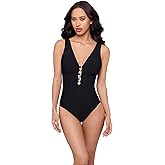 MagicSuit Women's Swimwear Solids Darly Soft Cup Tummy Control One Piece Swimsuit