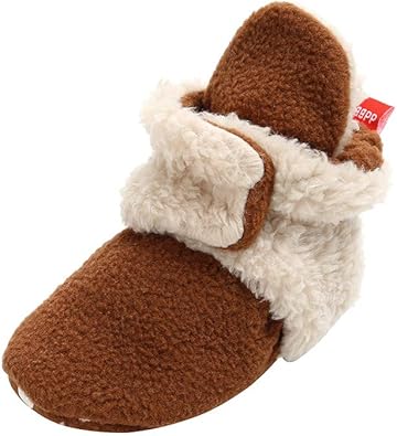 Amazon Baomaba ベビーシューズ 子供靴 幼児の靴 コットンシューズ 屋内 出かけ 暖かい 抗菌防臭 履き脱ぎやすい 新生児サイズ 出産祝い 無地 ソフトソール かわいい ソックス ファッション 女の子 男の子 ベビーシューズ