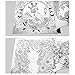 Fun Adult Coloring Book Designs Stress Relief Coloring Book Lost Ocean/Secret Garden (fairy tales and magical dreams)