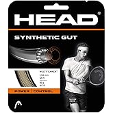 HEAD Synthetic Gut Tennis String Full Set, 16 Gauge, Gold, 40 Foot Length