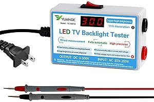 LED TV Backlight Tester, Multipurpose LED Tester with LCD Digital Display, LED Lamp Beads Repair Testing Tool for All LED Lig