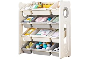 CHORBEYCH Kids Toy Organizers and Storage,Toy Bin Organizer for Girls Boys,Kids Toy Storage Organizer for Kids Rooms