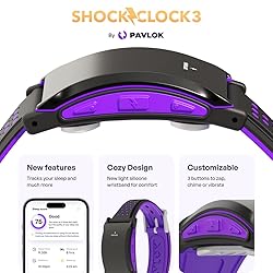 Pavlok Shock Clock 3 | Smart Alarm for Heavy
