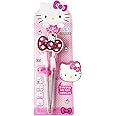 KULOSORY Kitty Change Stainless Steel Training Chopsticks for Right Hand, 1 step (Made in Korea), Small, Pink, HK6126