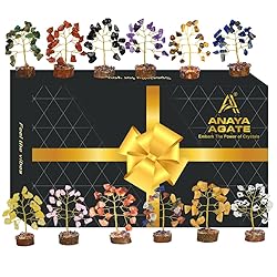 ANAYA AGATE Crystal Tree Gift for Women, Set of 12