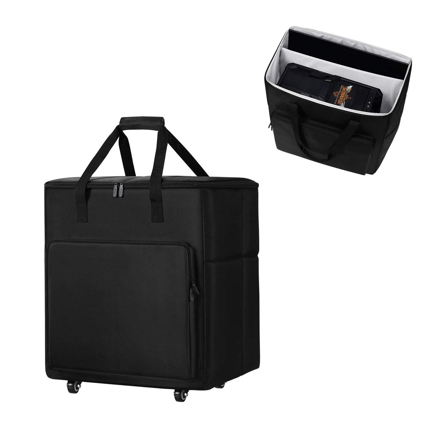 Mua Desktop PC Computer Travel Storage Carrying Case Bag with Wheels