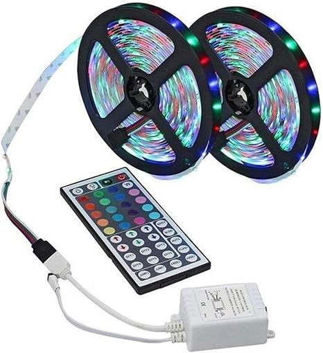adidome 3528 smd rgb color changing led strip light with 44key remote controller indoor string lights