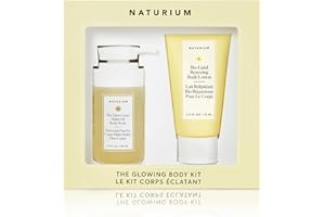 Naturium The Glowing Body Kit - The Glow Getter Multi-Oil Hydrating Body Wash & Bio-Lipid Restoring Body Lotion, 100 ml, 75 ml