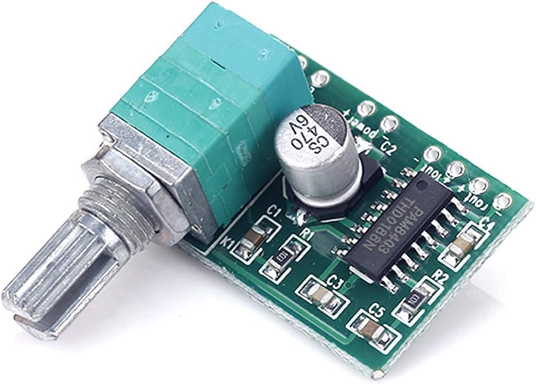 amplificatore dc per altoparlanti per pc