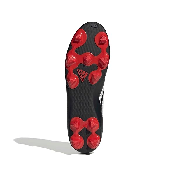 ADIDAS ADULT GOLETTO VIII FIRM GROUND CORE BLACK/WHITE/RED 13