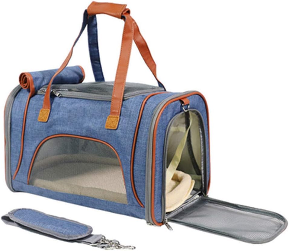 Credit Guarantee Soft Sided Pet Carrier Collapsible Waterproof Travel Tote Breathable Mesh For Cats And Small Dogs Can Be Connected With Car Seat Belts Cationic Linen 45 27 27cm Weight Credit Guarantee Soft Sided Pet Carrier Collapsible Waterproof Travel Tote Breathable Mesh For Cats And Small Dogs Can Be Connected With Car Seat Belts Cationic Linen 45 27 27cm Weight