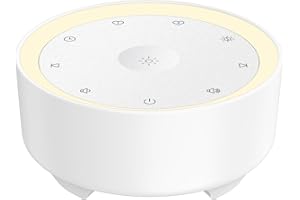 Kipcush Sound Machine & Night Light for Adults/Baby/Kid. White Noise Machine with Max 8H Timer & 20 Soothing Sleep Sounds. Small Size & Portable Design for Bedroom, Office, Travel. Favorites Buttons