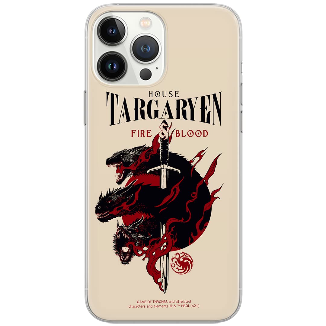 ERT GROUP mobile phone case for Iphone 6/6S original and officially Licensed Game of Thrones pattern 006 optimally adapted to the shape of the mobile phone, case made of TPU