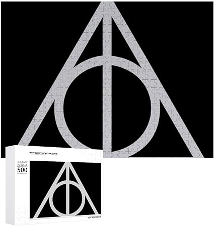 Amazon ハリー ポッターと死の秘宝 プラチナ スタイル 500ピース ジグソーパズル 木製パズルパズルゲーム 減圧 大人 6歳以上が適しています 38x52cm ジグソーパズル おもちゃ