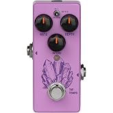 SORAN JMD-01 Chromavibe Mini Digital Modulation Pedal, 3-in-1 Multi Effects with CE-1 Chorus/SCF Flanger/UNI-VIBE, Tap Tempo Rate Control, Buffer Bypass, Compact Size for Electric Guitar