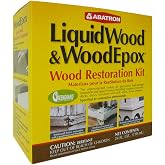Abatron Wood Restoration Kit, 24 Ounce | Includes LiquidWood Epoxy Resin Wood Hardener, Includes WoodEpox Wood Filler