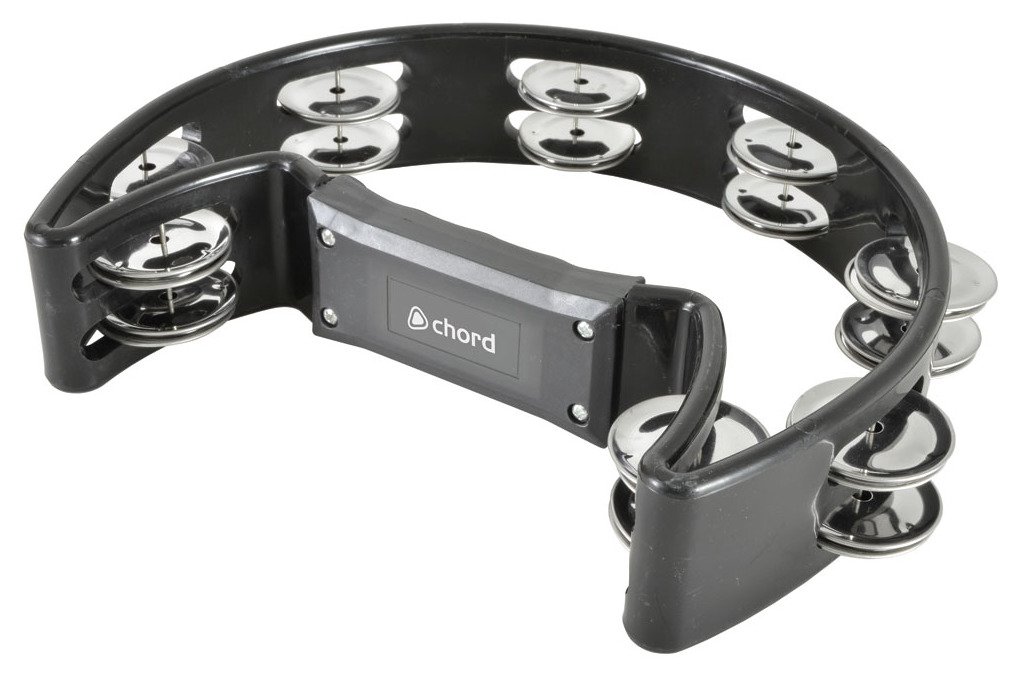 chord TAM-SD-BK Tambourine - Black