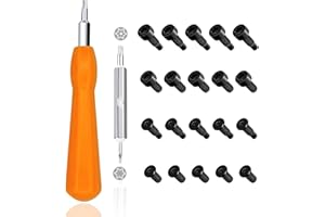 CYJJZQ Replacement Screws for Doorbell - Orange Screwdriver T6 T15 & + 20Pcs Screws for Doorbell 2nd Gen & Pro