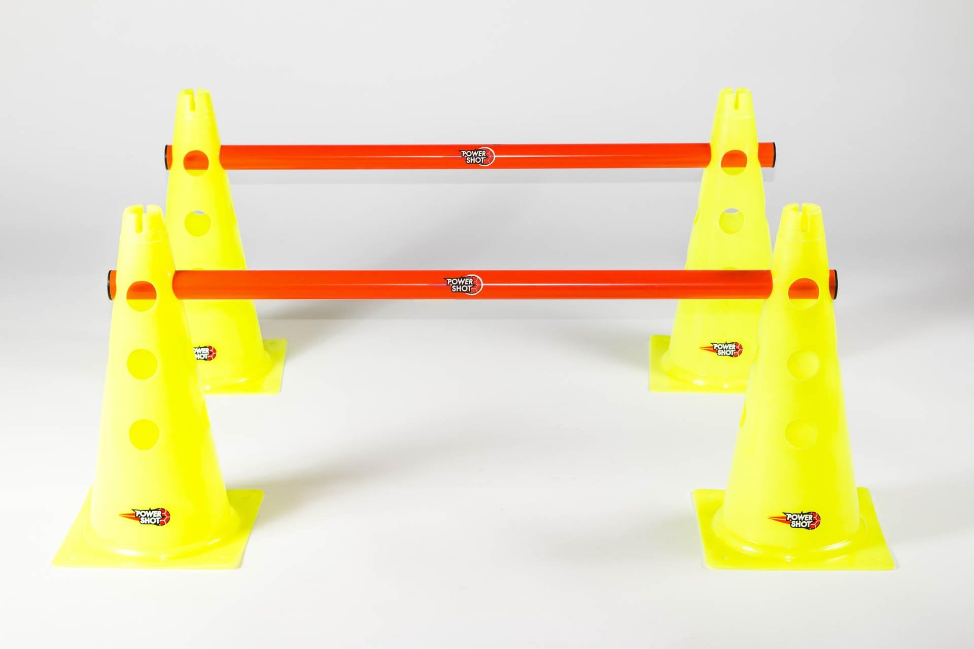 POWERSHOTยฎ Agility Hurdle Cones - Adjustable - Set of 4 Cones