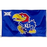 Jayhawks Big 12 3x5 Flag