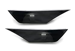 iJDMTOY JDM Black Smoked Lens Front Side Marker