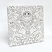 Art Alternatives Johanna Basford Secret Garden Coloring Canvas-Owl