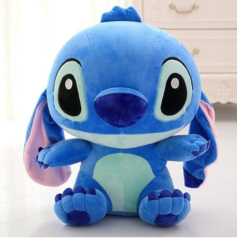 Amazon Co Jp ジャイアントぬいぐるみスティッチぬいぐるみ柔らかくかわいいアニメリロ スティッチ人形女の子の誕生日プレゼント35cm ホーム キッチン
