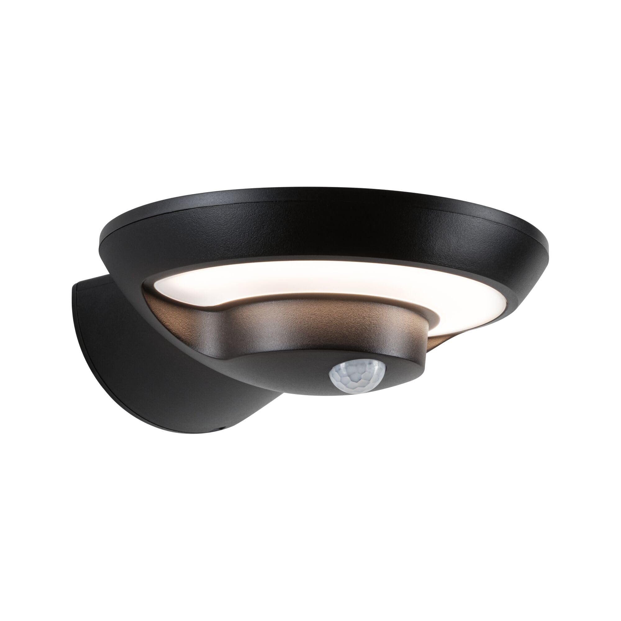 Paulmann 94855 Solar LED Outdoor Wall luminaire Bordola Motion Sensor IP44 180x211mm 3000K 3.5W 220lm Anthracite Plastic Outdoor Solar luminaire