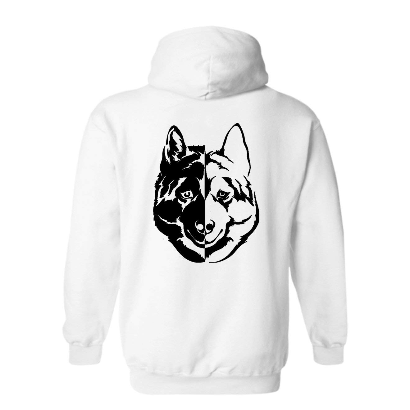Siberian husky hoodies Clearance