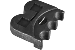 MoyanSuper Portable Pool Cue Holder for Table - Weighted Billiard Cue Holder (3 Cues)