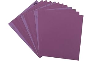 ARILIER Sandpaper 320 Grit, Wet Dry Sanding Sheets 9 x 11 Inch, Advanced White Fused Alumina Abrasive Sand Paper for Wood Furniture Finishing, Metal Sanding, Automotive Polishing, 12-Sheets
