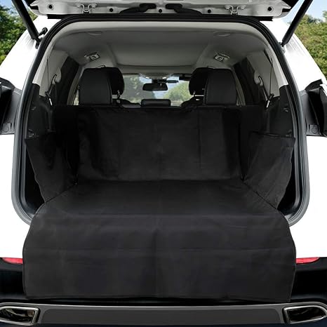 Amazon Kyg ペット用ドライブシート 新型 トランクマット 多機能ノンスリップマット 犬 シートカバー ペットシート カー用品 車後部座席 車載カバー 防水シート ハンモックカバー 滑り止め 汚れに強い 水洗い可能 取り付け簡単 折り畳み式 大中小型車用 Suv用 全種犬用