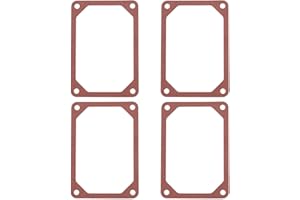 Micro Traders 4Pcs Lawn Mowers Rocker Cover Gasket Replacement 272475S Compatible with Briggs & Stratton Intek OHV