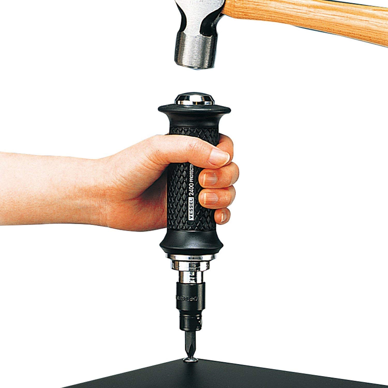 VESSEL Impact Screw driver Bits Heavy Duty 4 Pcs JIS Set JapJP Official