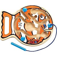 Hape Go-Fish-Go Magnetic Wooden Toddler Maze Puzzle