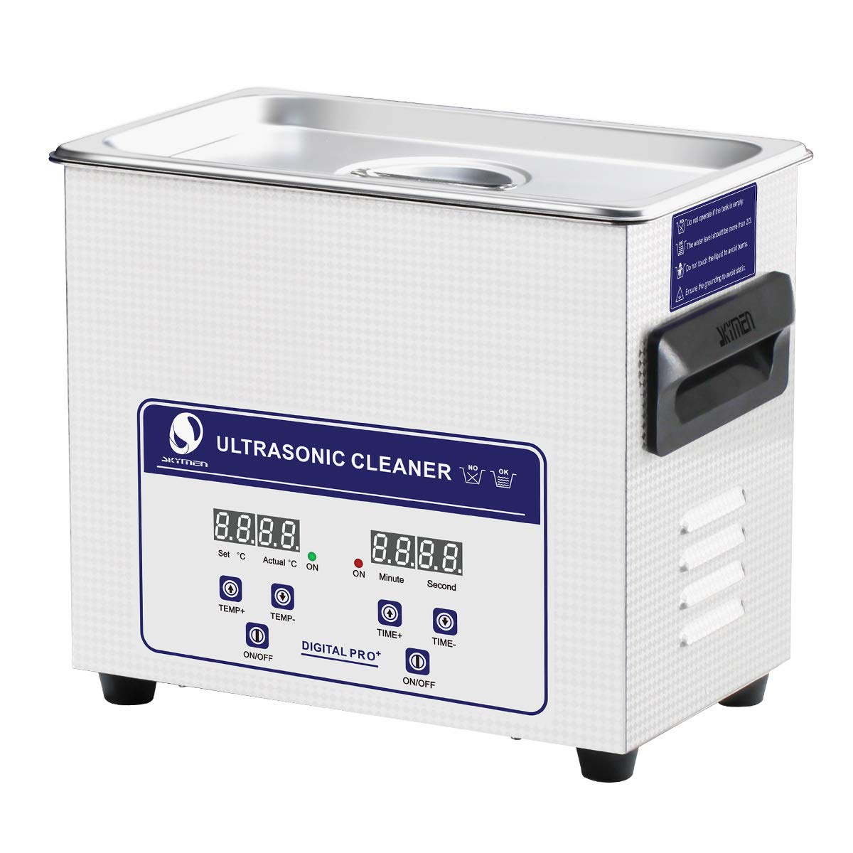Best Skymen Digital Ultrasonic Jewelry Cleaner With 20L Heating Baskets Ultrasonic