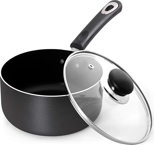 2 Quart Nonstick Saucepan with 