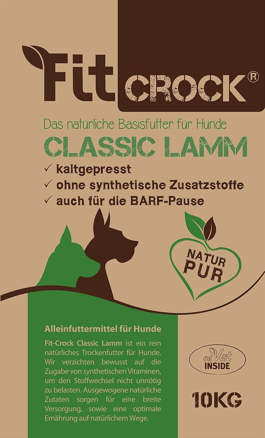 cdVet Fit-Crock Classic Lamb Maxi 10 kg