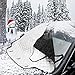 MATCC Car Windshield Snow Cover Magnetic Frost Guard Winter Protector Cotton Thicker Snow Protection Cover Winter Snow Removal Magnetic Edges Fits Most Car