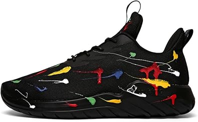 colorful athletic shoes