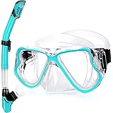 Greatever Dry Snorkel Set,Panoramic Wide