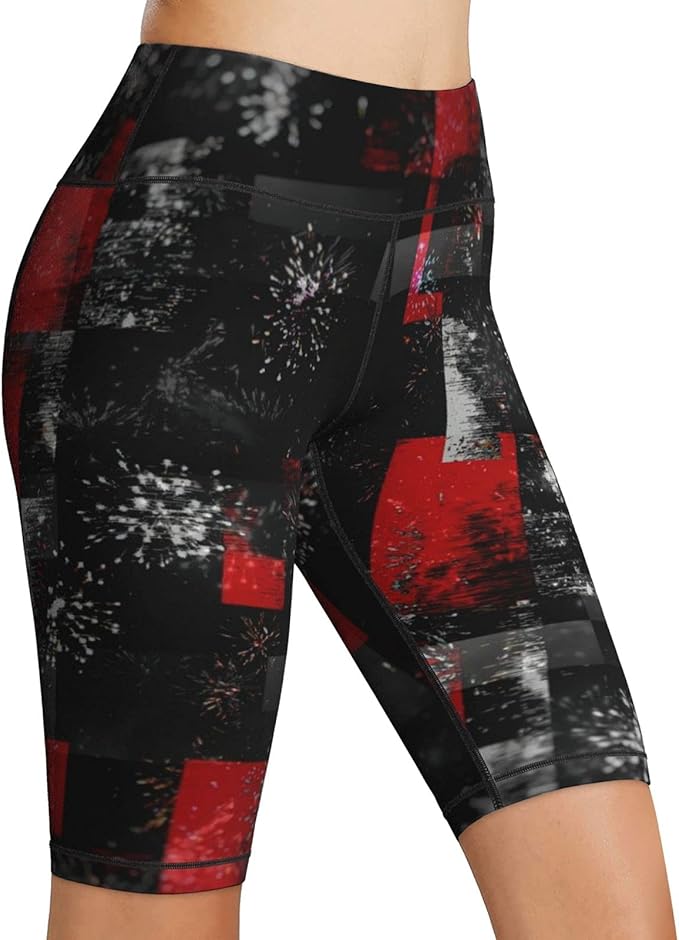 Inaayayi High Waist Yoga Shorts Women's Bike Shorts Yogas Workout